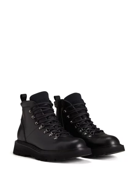 Botine Woolrich din piele negru