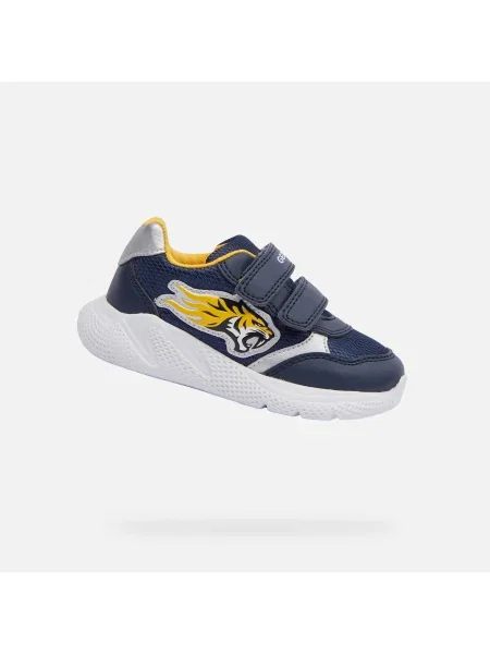 Sneakersy Geox modrá