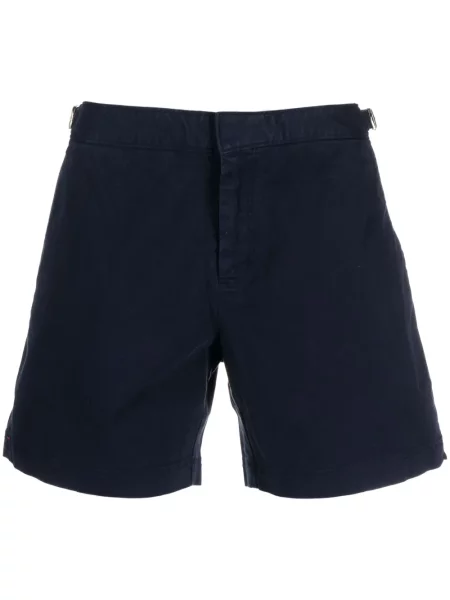 Pantaloni scurți Orlebar Brown cu cataramă albastru