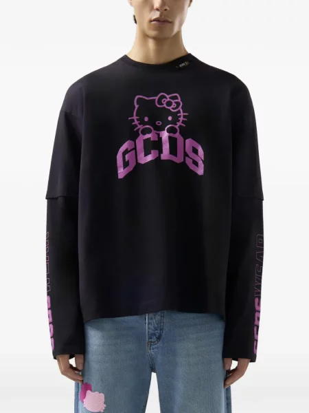 Tricou Gcds lung negru