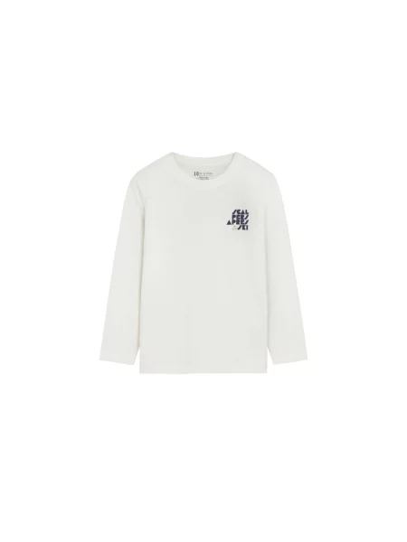 Scalpers Tricou lână alb