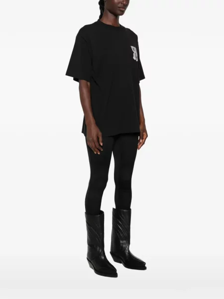 Tricou Balenciaga cu imagine negru