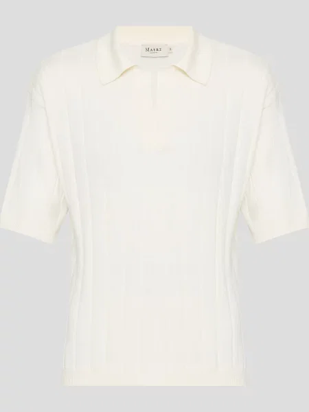 Поло Maerz белое
