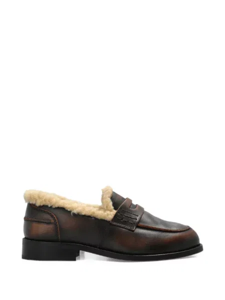 Loafersy Posa hnedá