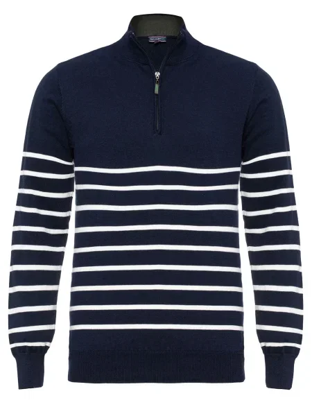 Felix Hardy Pulover mornarsko plava bijela