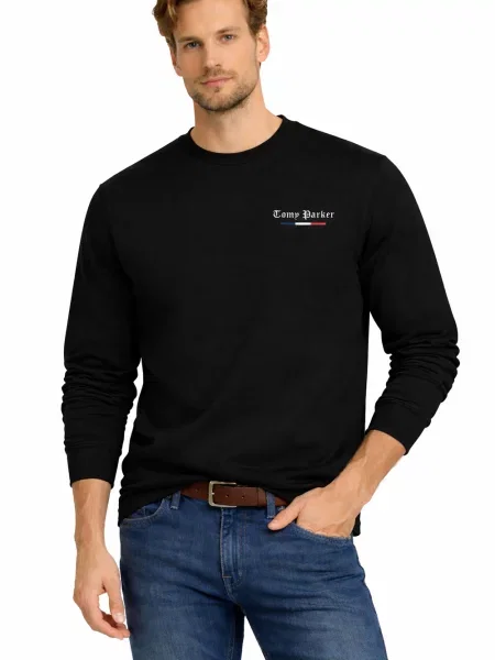 Hoodie Jumper s kapuco črna