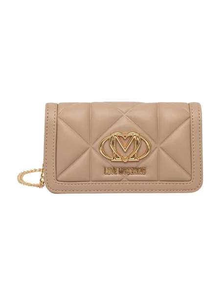 Love Moschino portfel beżowy