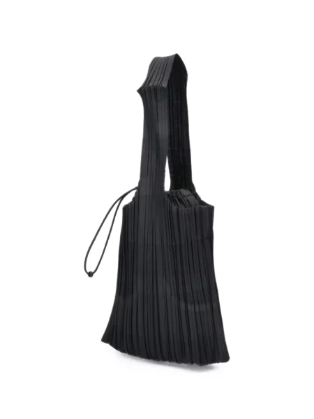 Шопинг чанта Pleats Please Issey Miyake черно