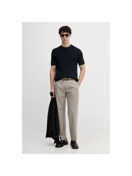 Сhinosy Emporio Armani brązowe