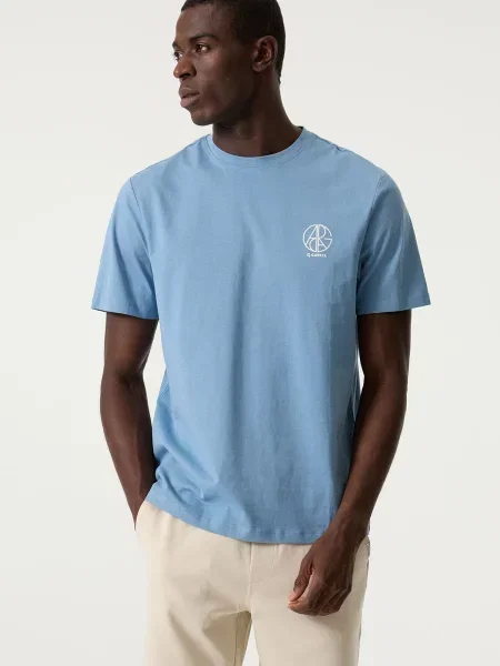 GARCIA Tricou deschis albastru