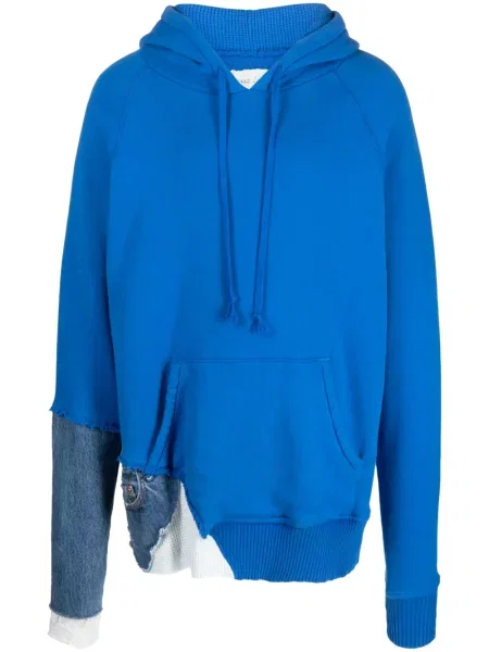 Hanorac cu glugă Greg Lauren albastru