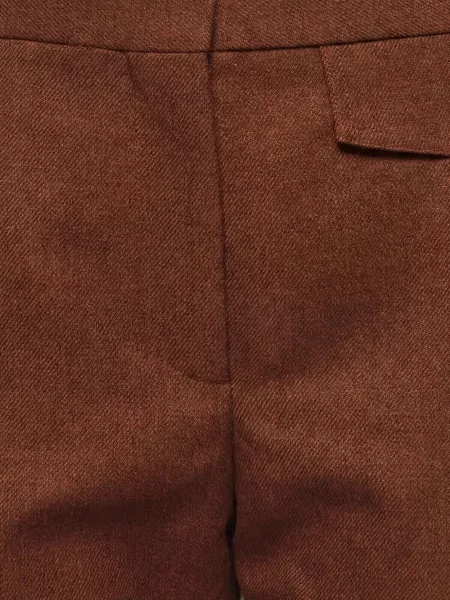 Pantaloni Victoria Beckham maro