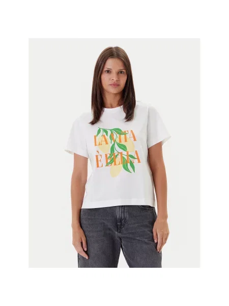 Vero Moda Marškinėliai Sonna balta