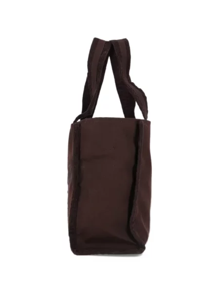 Geantă shopper Mc2 Saint Barth cu broderie maro