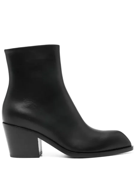 Cizme scurte Gianvito Rossi din piele negru