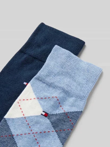Skarpety w zestawie 2 szt. Tommy Hilfiger granatowe