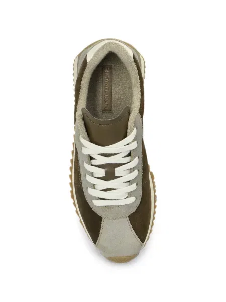 Sneakerși Michael Michael Kors din piele verde