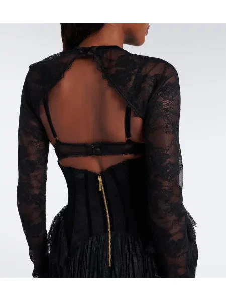 Rochie Zimmermann din dantelă negru