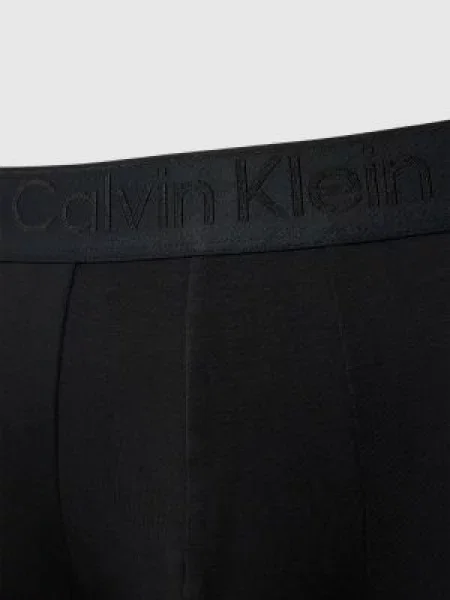 Obcisłe bokserki z elastycznym paskiem z logo w zestawie 3 szt. Calvin Klein Underwear czarne