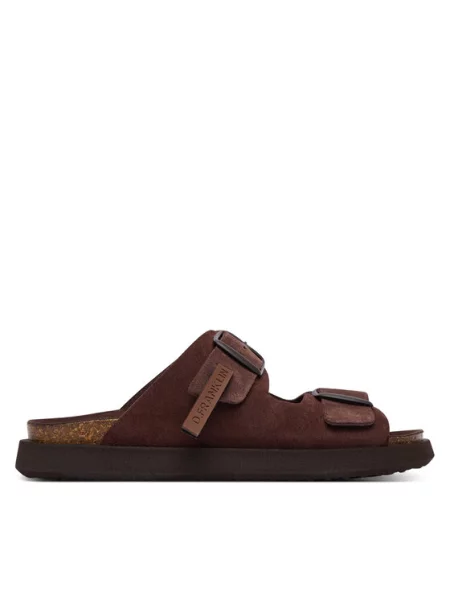 Pantofle D.franklin hnědé