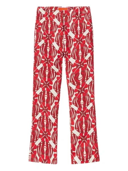 Pantaloni La Doublej roșu