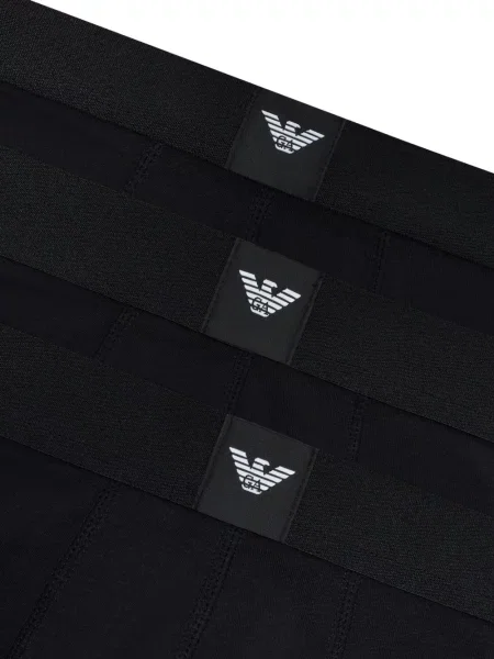 Μποξεράκια Ea7 Emporio Armani με αυτόγραφο μαύρο