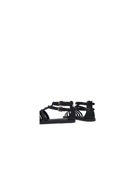 Sandále Geox Jr Sandal Karly S čierna