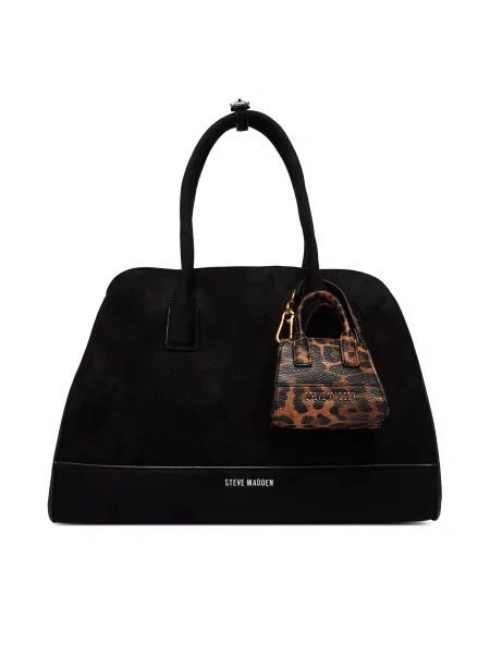 STEVE MADDEN Ročna torbica Bharlii karamel črna