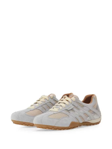 Hálós kígyómintás sneaker Geox szürke