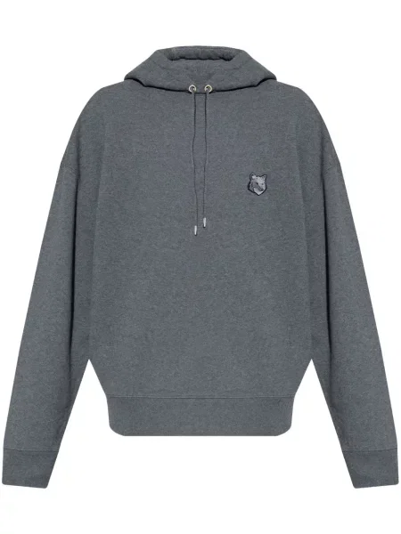 Hanorac cu glugă Maison Kitsune gri