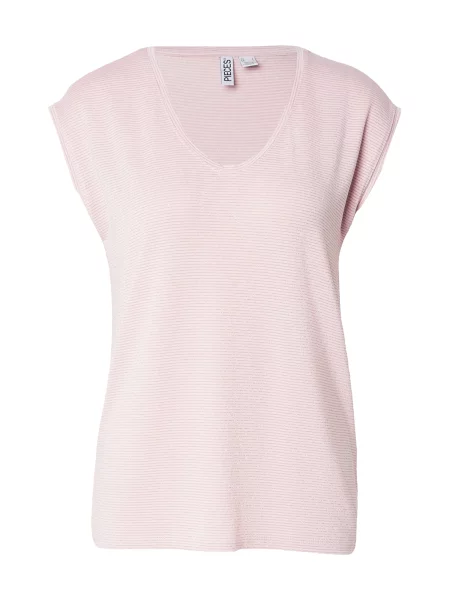 PIECES Tricou PCBillo auriu roz