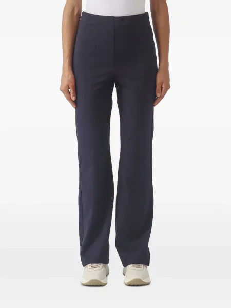 Pantaloni Max Mara evazate albastru