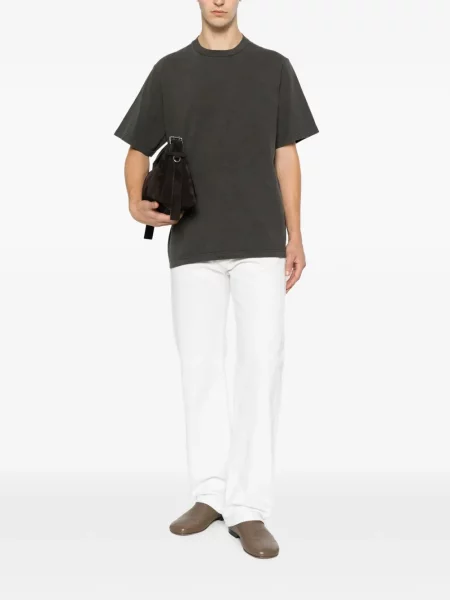 Tricou The Row cu decolteu rotund gri