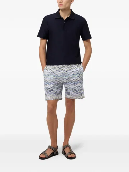 Polo Missoni albastru