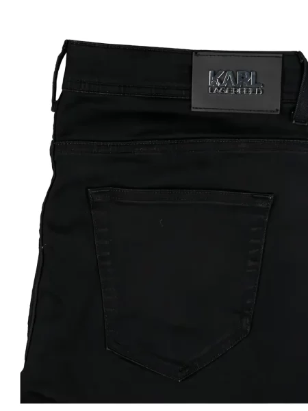 Παντελόνι Karl Lagerfeld μαύρο