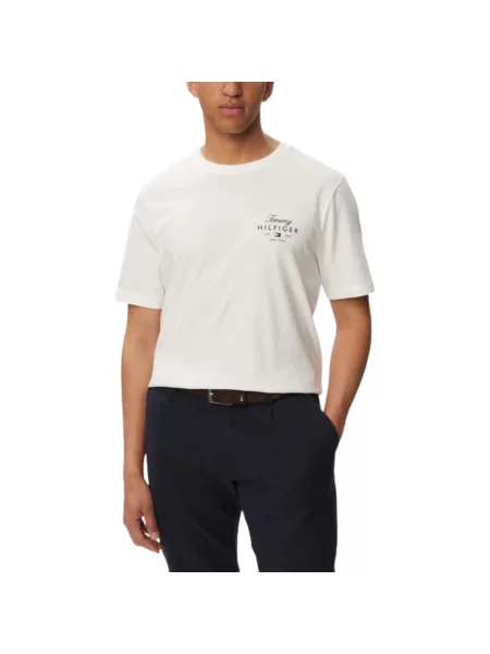 Tricou Tommy Hilfiger alb