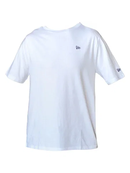 New Era NE Essentials pánske tričko biele