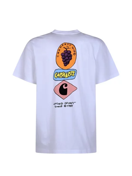 Tricou Carhartt Wip cu imagine alb