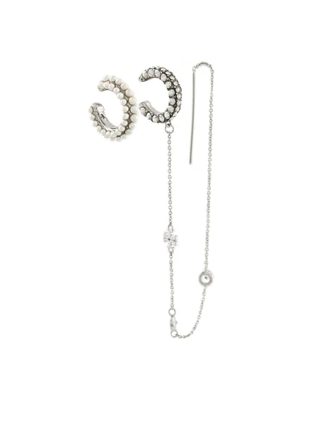 Cercei Tory Burch argintiu