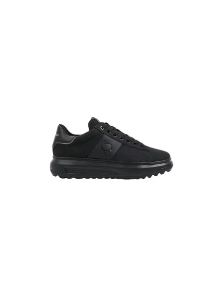 Sneakersy Karl Lagerfeld skórzane czarne