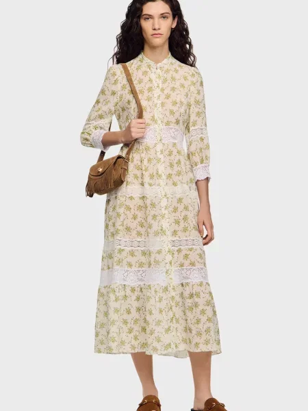 Сукня Sandro бежева