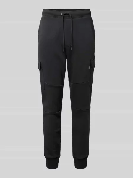 Spodnie dresowe z elastycznym ściągaczem Polo Ralph Lauren czarny