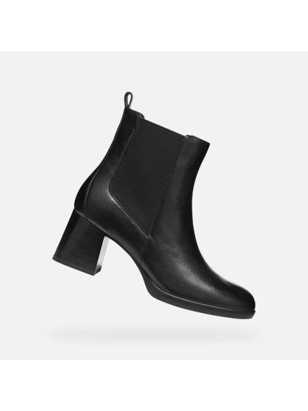 Cizme scurte Geox negru