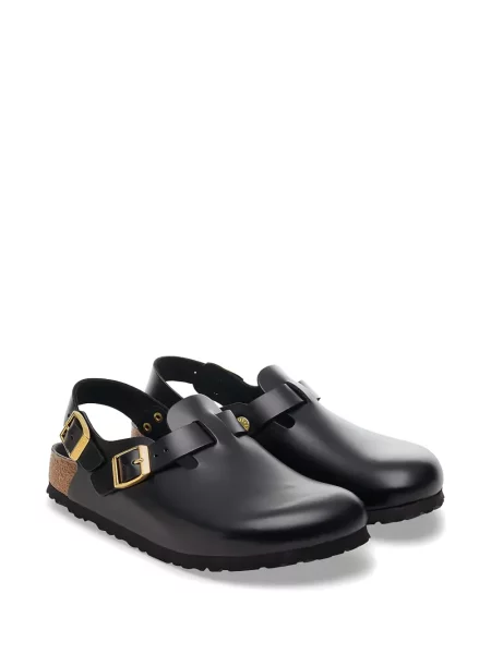 Кожени маратонки Birkenstock черно