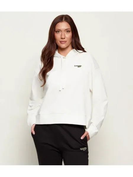 Lacoste Hanorac alb