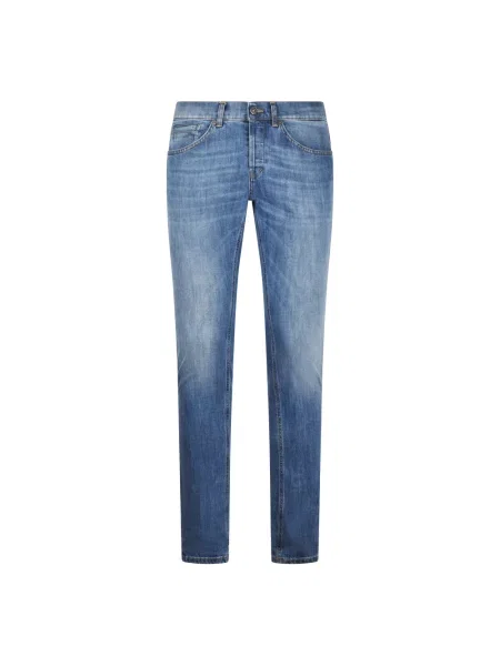 Skinny jeansy skinny Dondup niebieskie