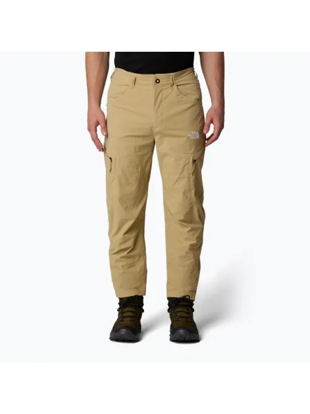 Férfi trekking nadrág The North Face Exploration Reg Tapered khaki kő. Méret: bézs