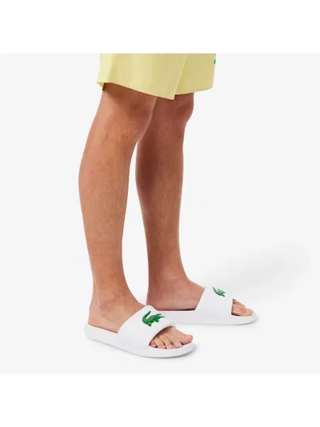 Шлепанцы Lacoste белые