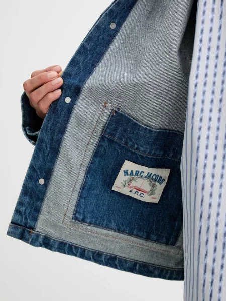 A.P.C. Дънково яке от x MARC JACOBS синьо