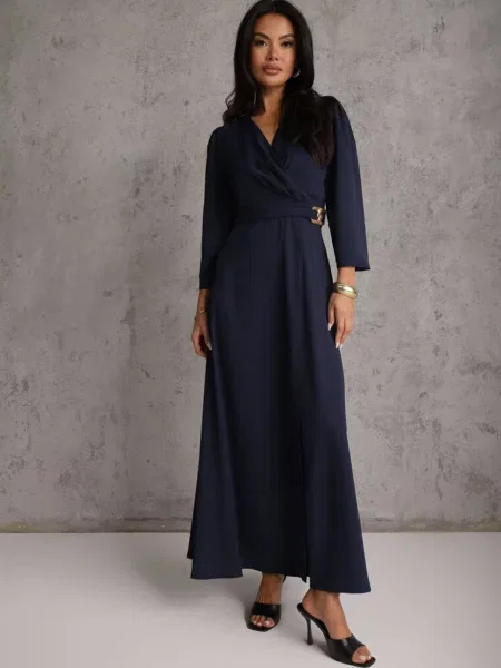 Rochie Zilendra Bleumarin